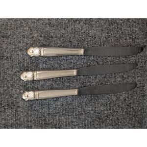 Vintage Holmes & Edwards Danish Princess Pattern Inlaid IS Three Knives